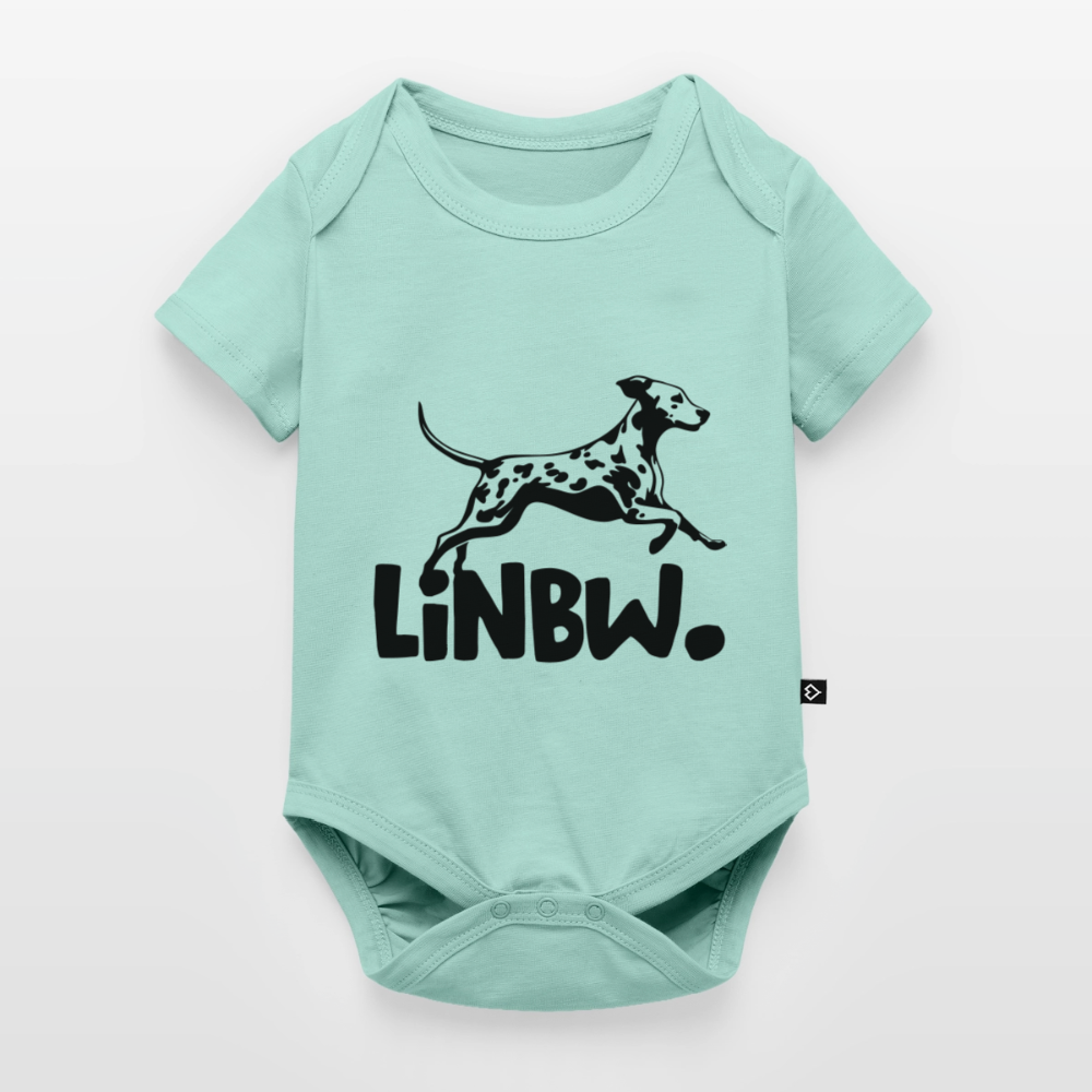 LiNBW. Kurzarm-Body Black Edition - Mint 