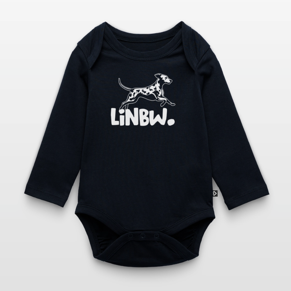 LiNBW. Langarm-Body White Edition - Navy