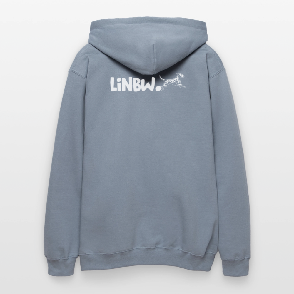 Life is not just black and white Hoodie White Edition - Blau