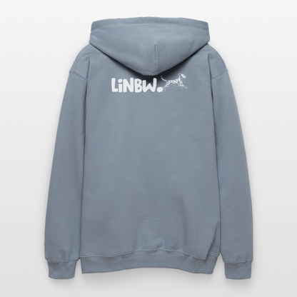 Life is not just black and white Hoodie White Edition - Blau