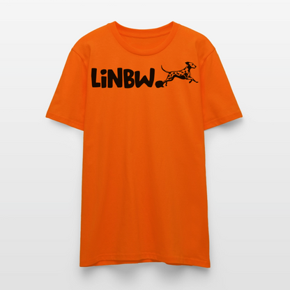 LiNBW. Unisex T-Shirt Premium Crew Black Edition Life is not just black and white - LiNBW.