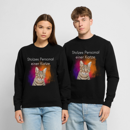 Pedro's Classic Pullover Stolzes Personal einer Katze White Edition - LiNBW.