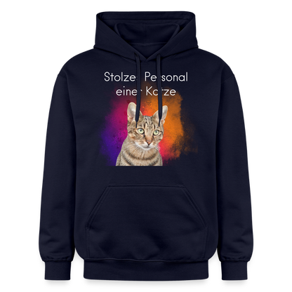 Pedro's Hoodie Stolzes Personal einer Katze White Edition - Navy