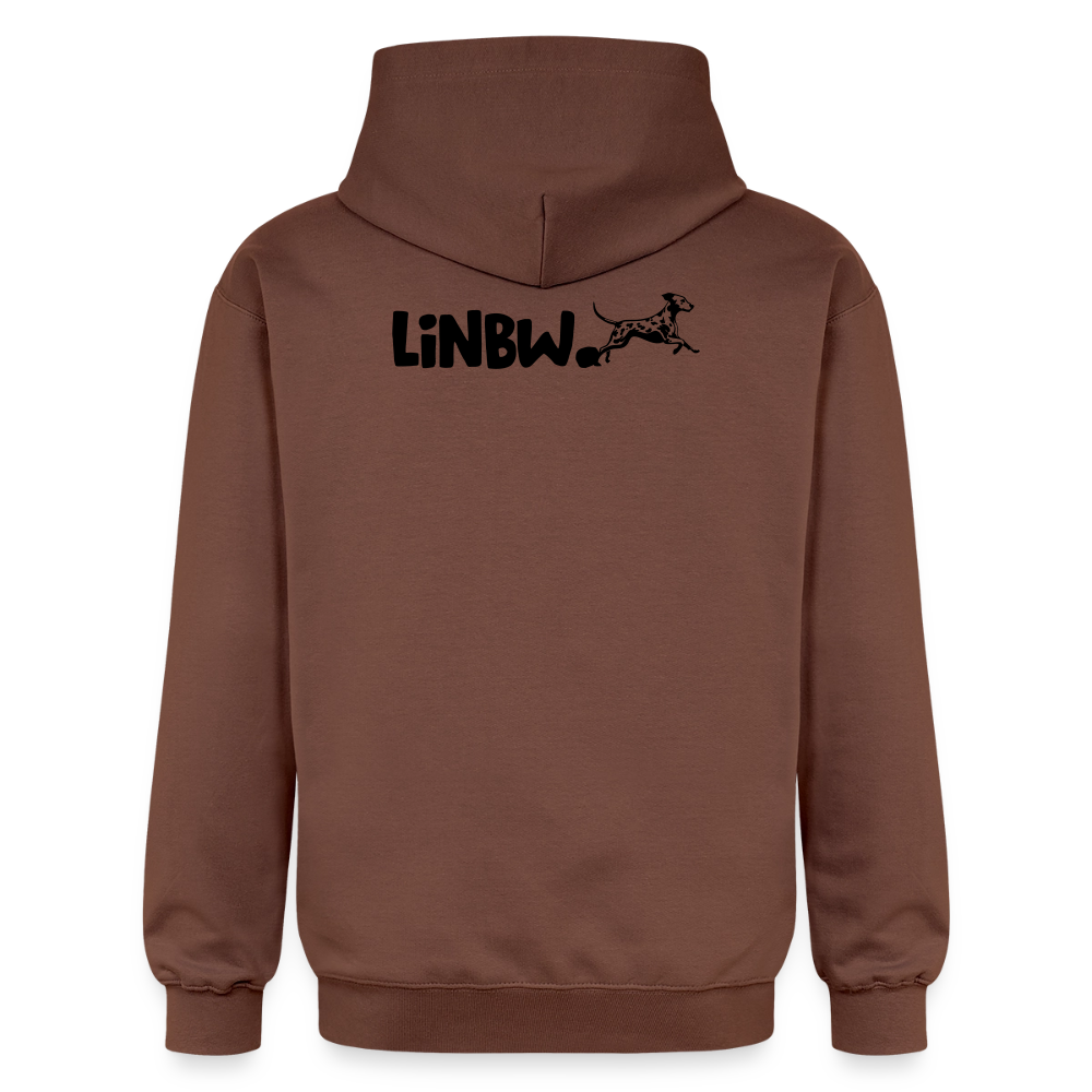 Life is not just black and white Hoodie Black Edition - Kakao