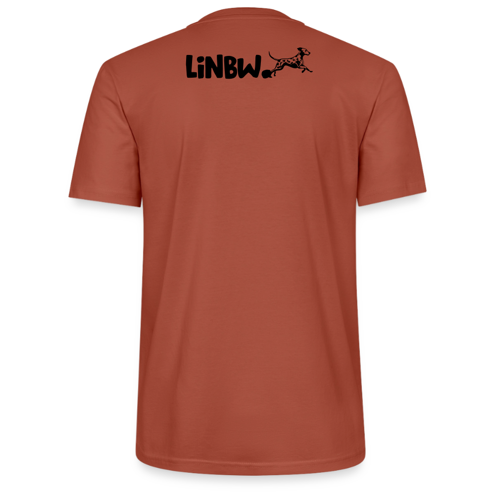 Life is not just black and white Unisex T-Shirt Premium Black Edition - Terrakotta