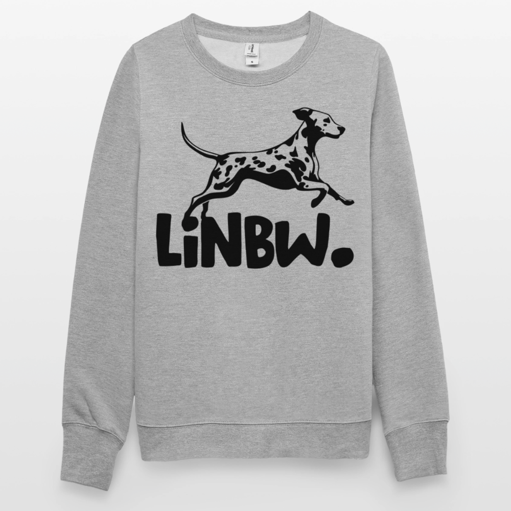 LiNBW. Classic Pullover Black Edition - Weißgrau meliert