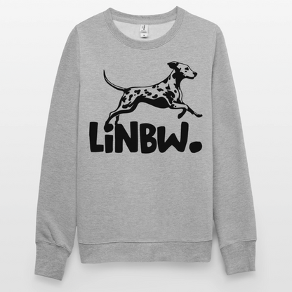 LiNBW. Classic Pullover Black Edition - Weißgrau meliert