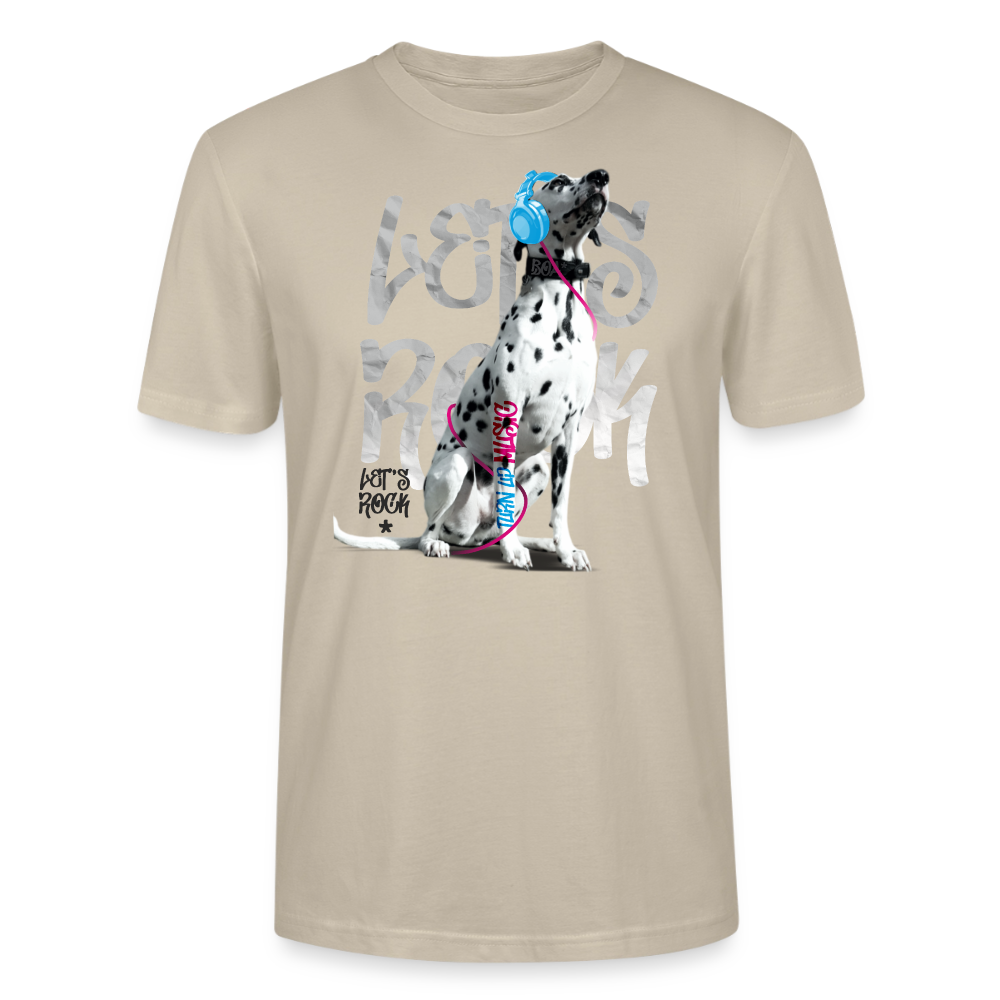Boa's Unisex T-Shirt Premium Let's Rock - Beige