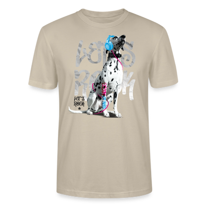 Boa's Unisex T-Shirt Premium Let's Rock - Beige