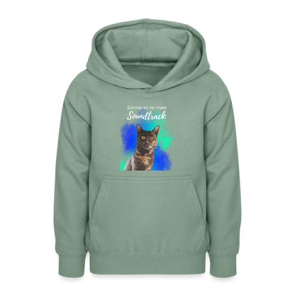Teenager Hoodie - Graugrün