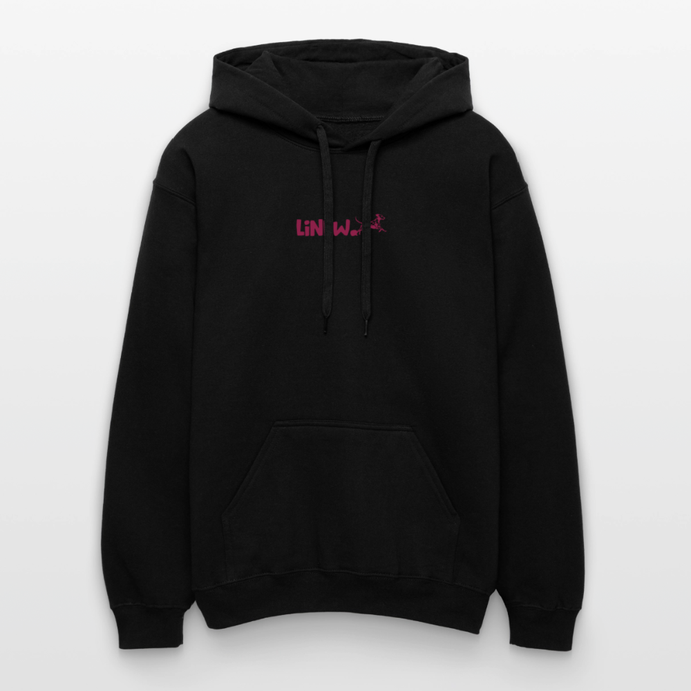 LiNBW. Crew Hoodie Pink Edition Life is not just black and white - Schwarz