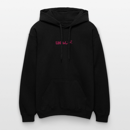 LiNBW. Crew Hoodie Pink Edition Life is not just black and white - Schwarz