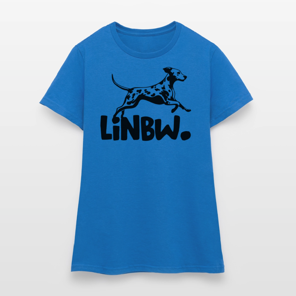 LiNBW. T-Shirt Black Edition - Royalblau