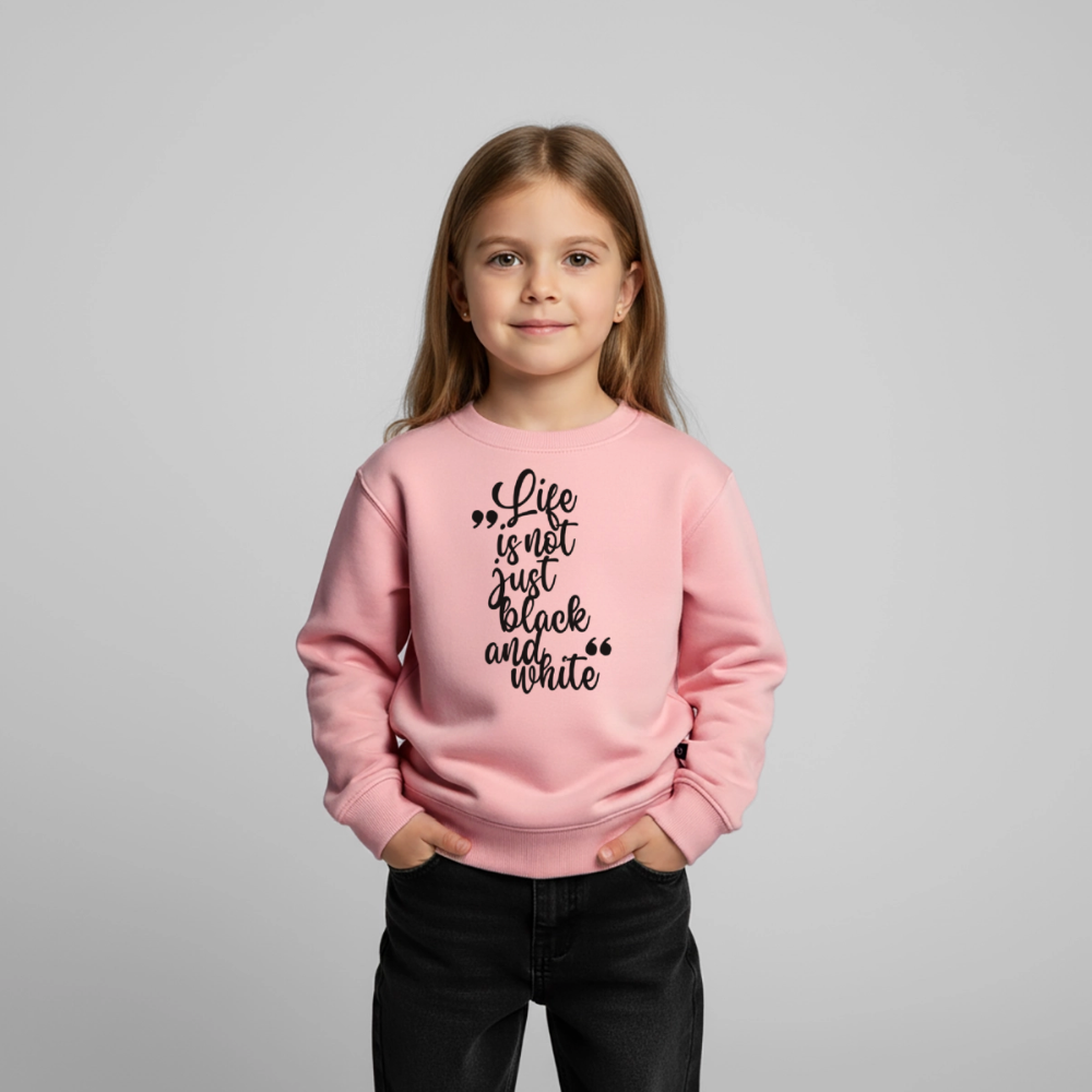 Life is not just black and white Pullover Black Edition - LiNBW.