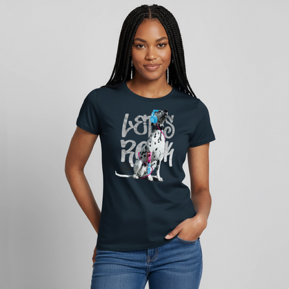 Boa's T-Shirt Let's Rock - Navy