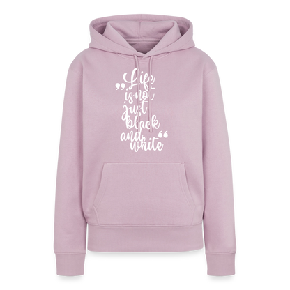 Life is not just black and white Hoodie White Edition - Altrosa