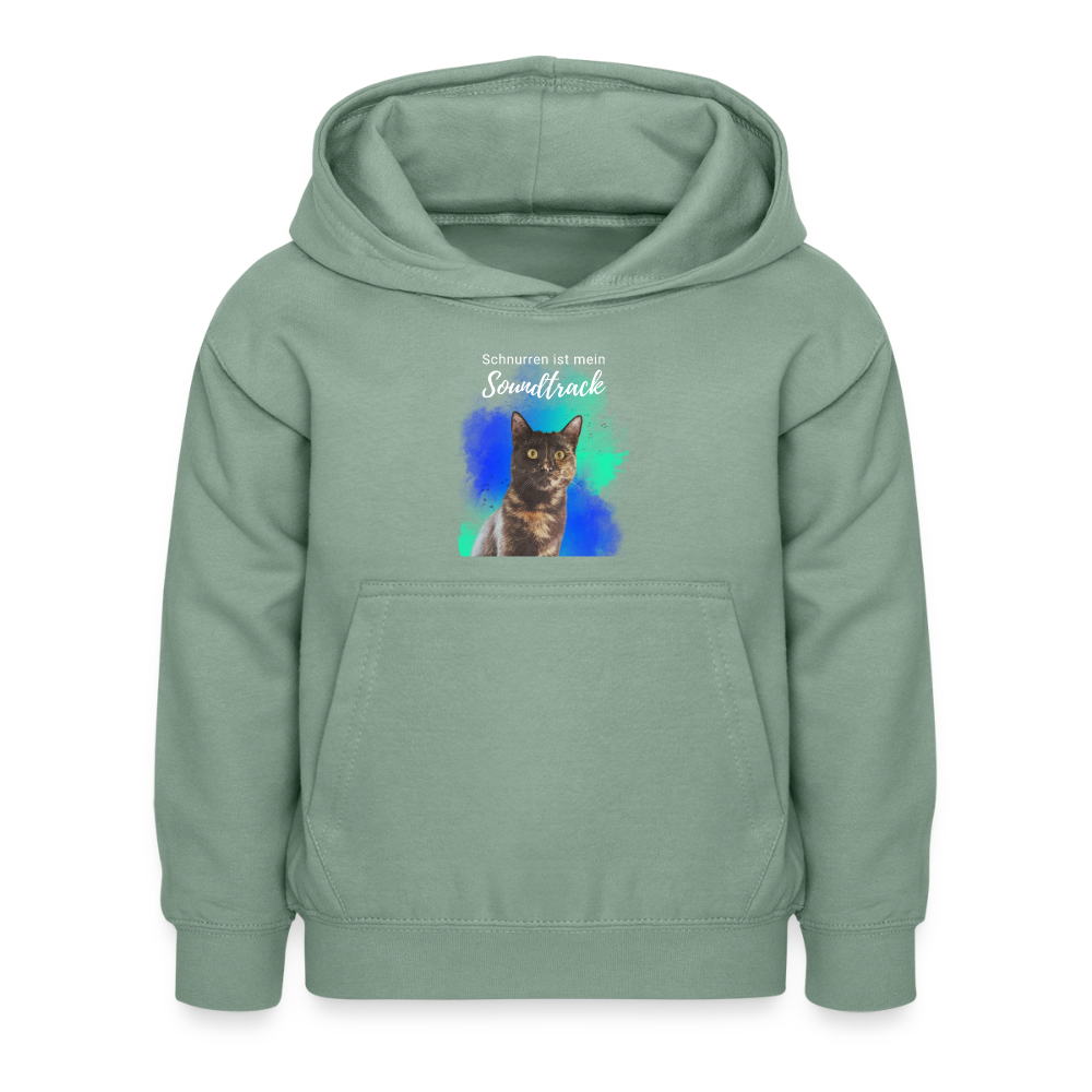 Nala's Hoodie Schnurren ist mein Soundtrack White Edition - LiNBW.