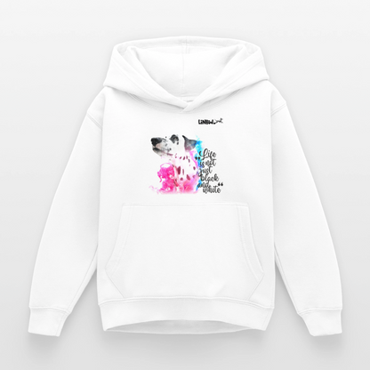Boa's Hoodie Splash Life is not just black and white Edition Black - LiNBW.