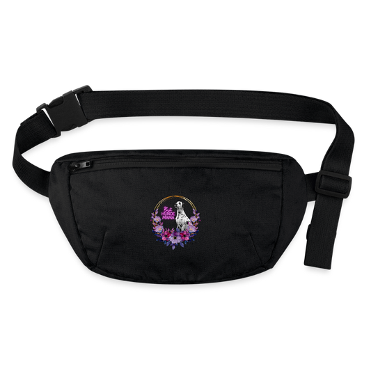 Boa's Gürteltasche Premium Beste Hundemama - Schwarz