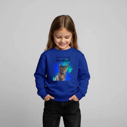 Nala's Pullover Schnurren ist mein Soundtrack Black Edition - LiNBW.