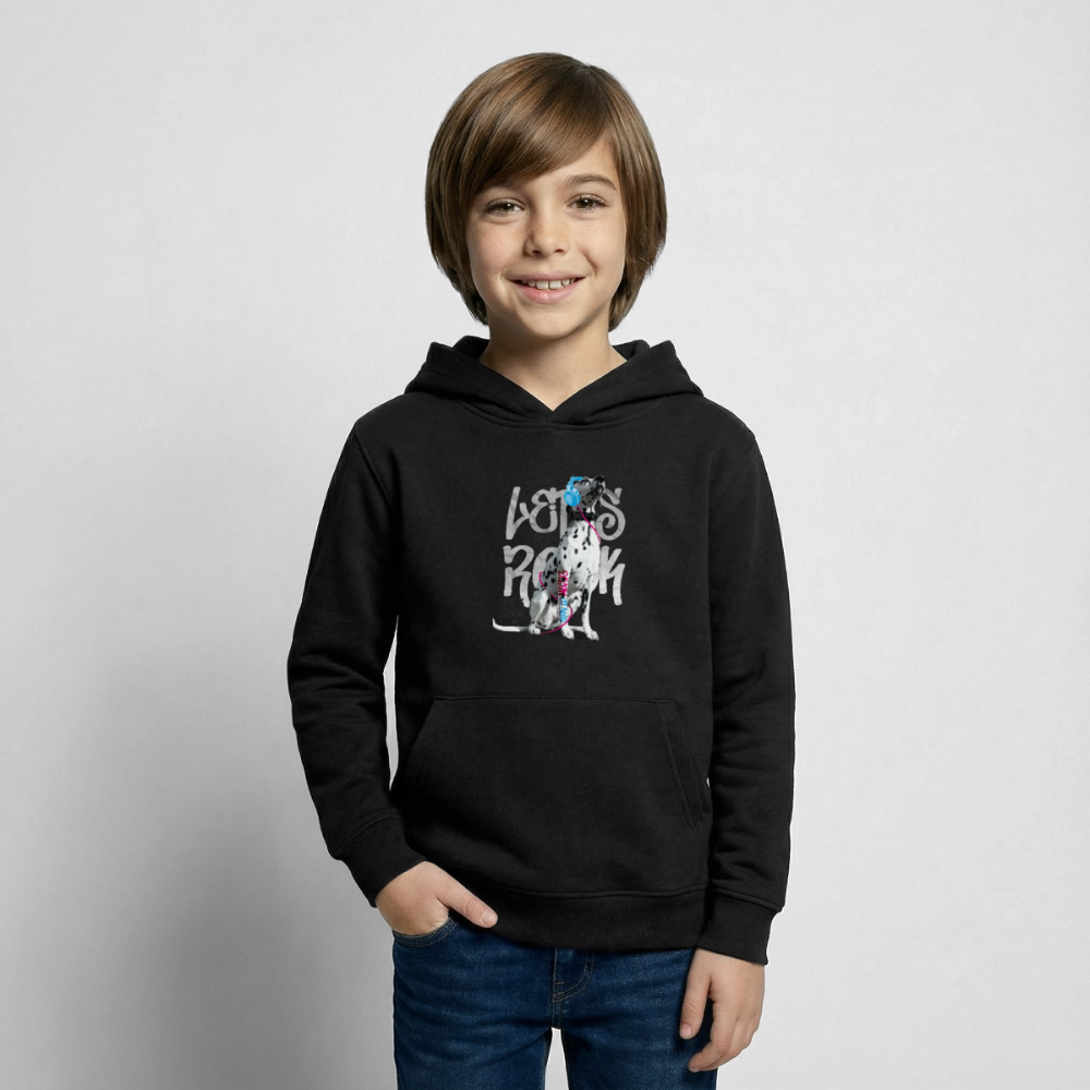 Boa's Hoodie Let's Rock - Schwarz