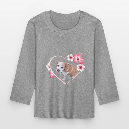 Luna´s Langarmshirt - Grau meliert