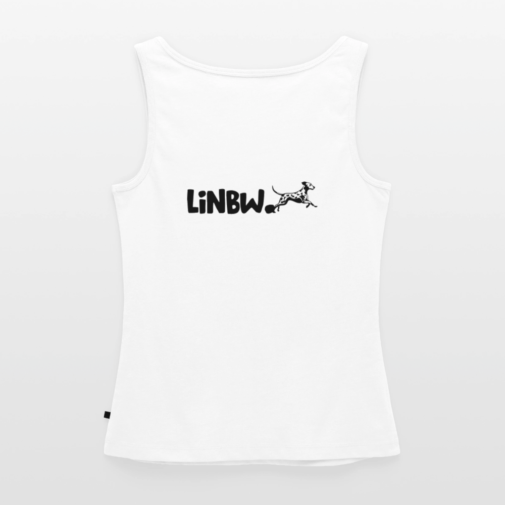 Life is not just black and white Tank Top Premium LiNBW. Black Edition - Weiß