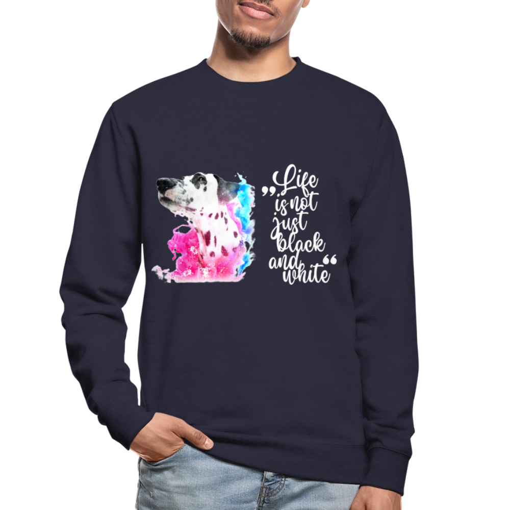 Boa's Classic Pullover Splash Life is not just black and white Edition White - LiNBW.