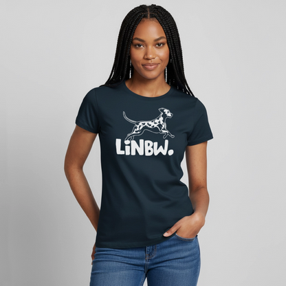LiNBW. T-Shirt White Edition - Navy