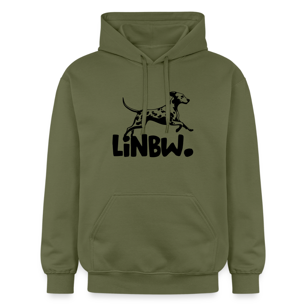 LiNBW. Hoodie Black Edition - Militärgrün