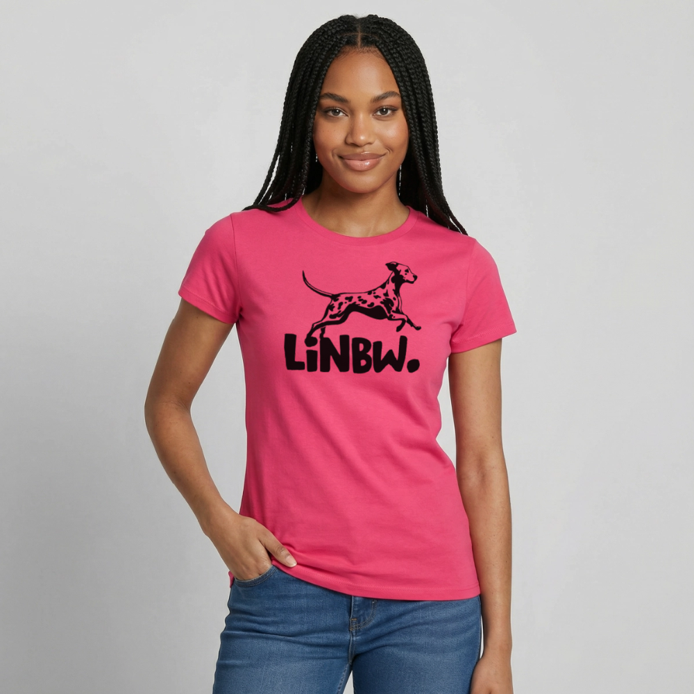 LiNBW. T-Shirt Black Edition - Azalea