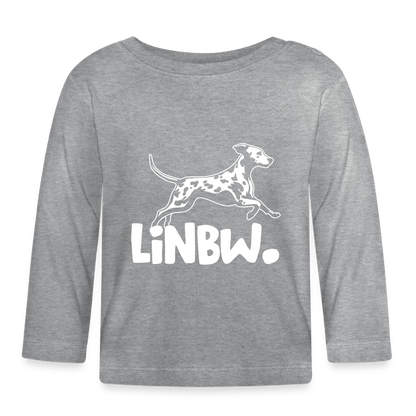 LiNBW. Langarmshirt White Edition - Grau meliert