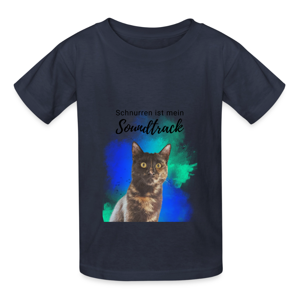 Nala's T-Shirt Schnurren ist mein Soundtrack Black Edition - LiNBW.