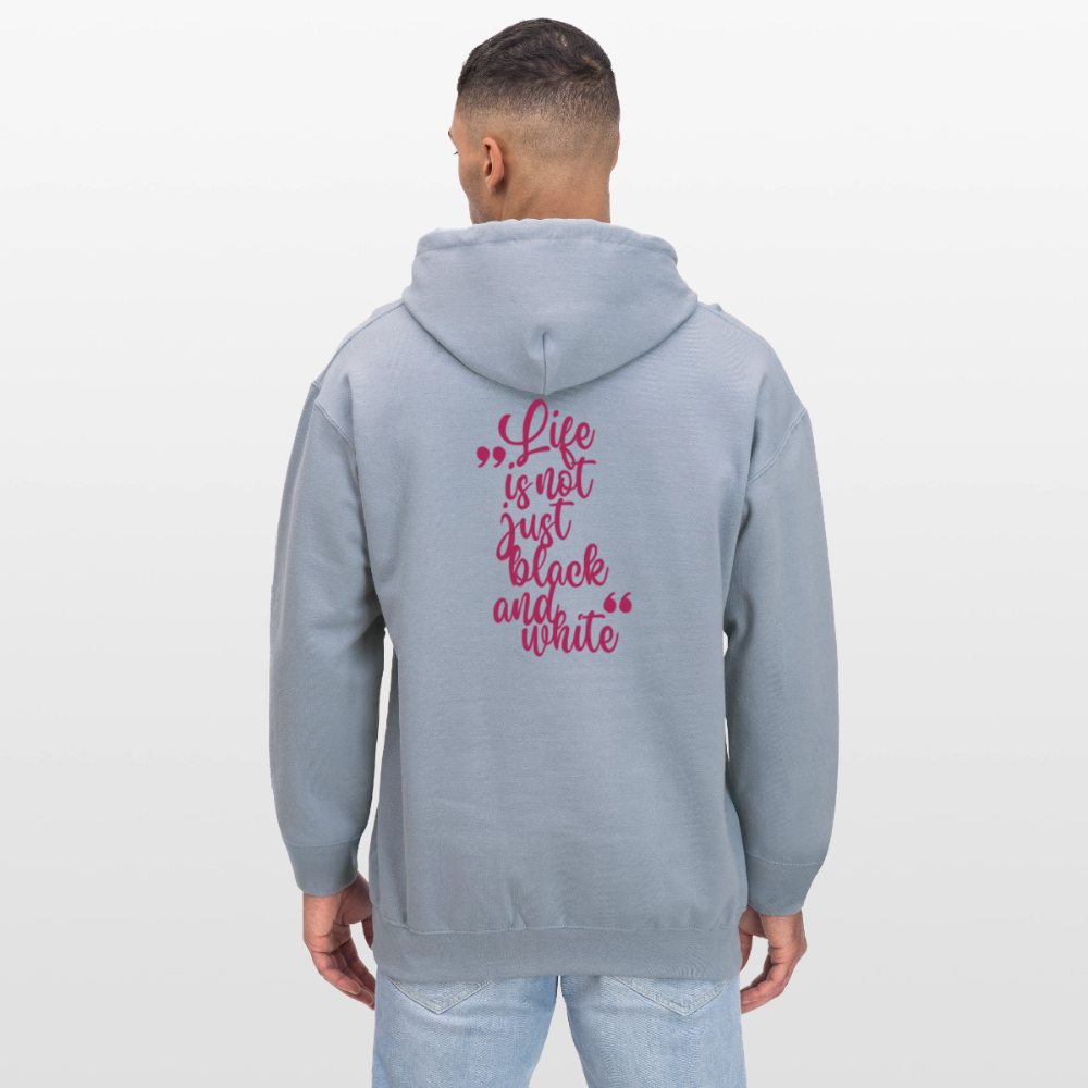 LiNBW. Crew Hoodie Pink Edition Life is not just black and white - Blau