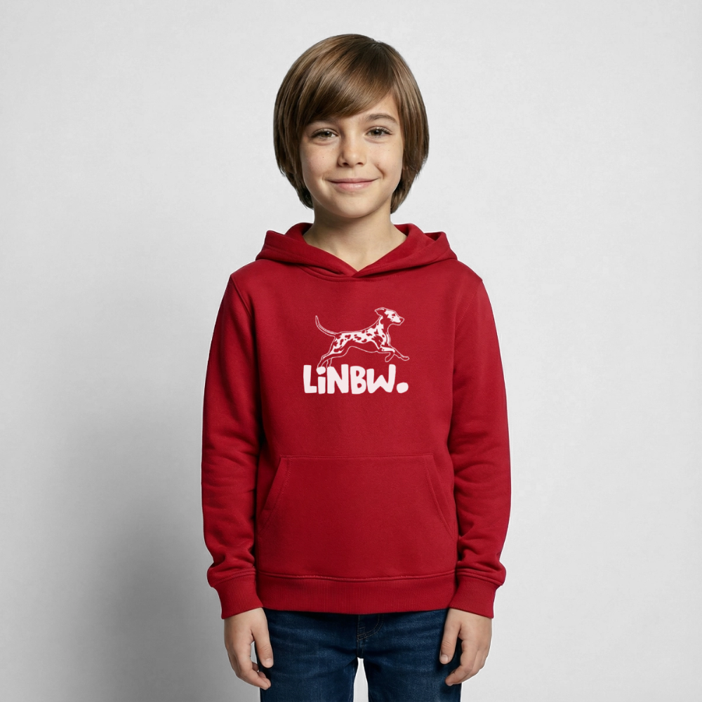 LiNBW. Hoodie White Edition - Rot