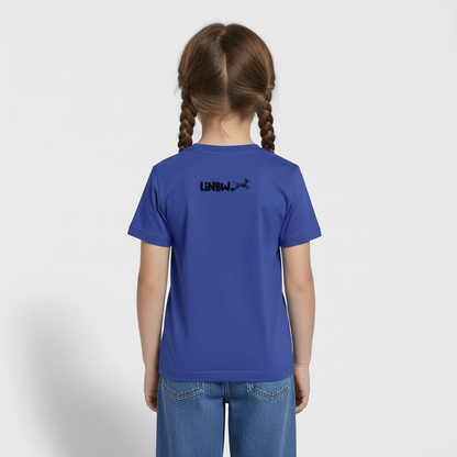 Boa's T-Shirt Splash Black Edition Life is not just black and white - Royalblau