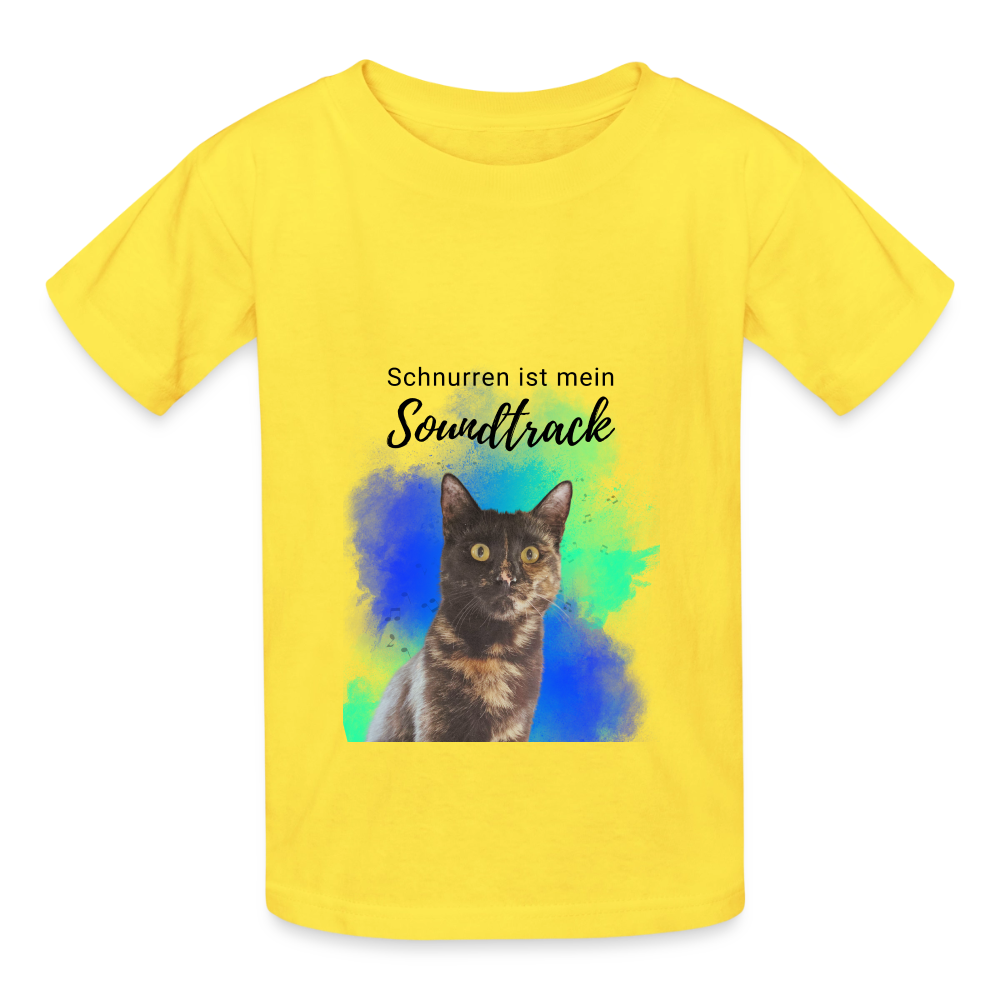Nala's T-Shirt Schnurren ist mein Soundtrack Black Edition - LiNBW.