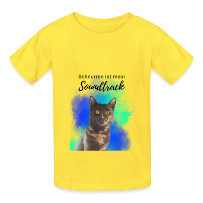 Nala's T-Shirt Schnurren ist mein Soundtrack Black Edition - LiNBW.