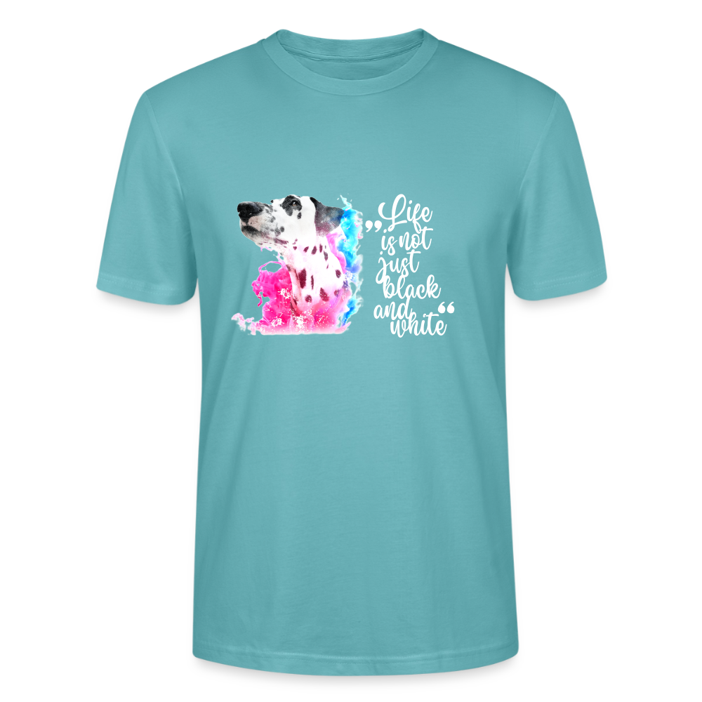 Boa's Unisex T-Shirt Premium Splash White Edition Life is not just black and white - LiNBW.