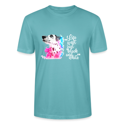 Boa's Unisex T-Shirt Premium Splash White Edition Life is not just black and white - LiNBW.