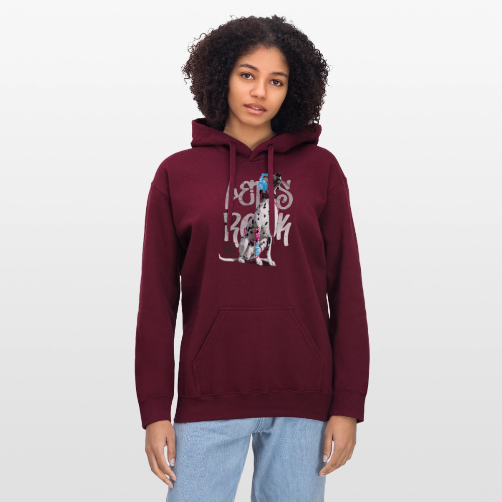 Boa's Hoodie Let's Rock - Maroon