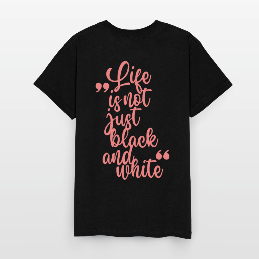 LiNBW. Crew T-Shirt Pink Edition Life is not just black and white - LiNBW.