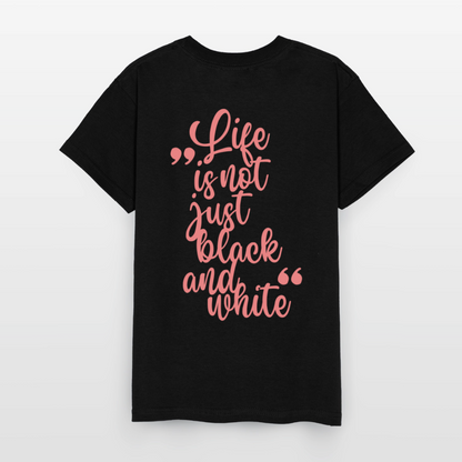 LiNBW. Crew T-Shirt Pink Edition Life is not just black and white - LiNBW.