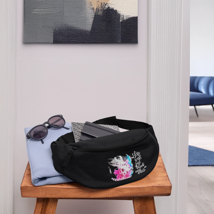 Boa's Gürteltasche Classic Splash - Schwarz