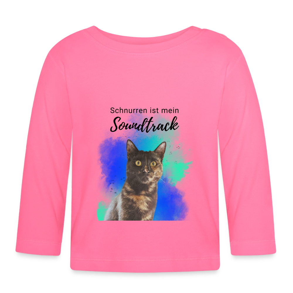 Nala´s Langarmshirt Schnurren ist mein Soundtrack - Azalea