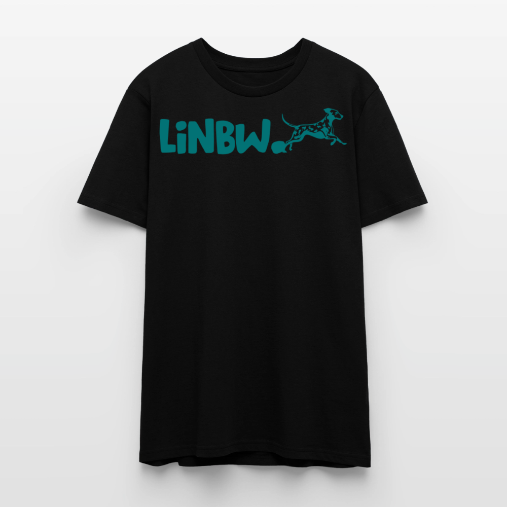 LiNBW. Unisex T-Shirt Premium Crew Blue Edition Life is not just black and white - LiNBW.