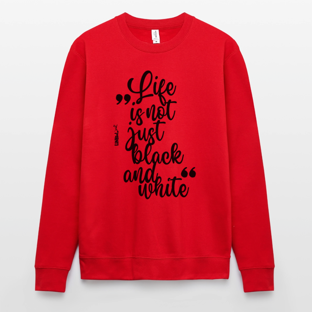 Life is not just black and white Classic Pullover Black Edition - LiNBW.