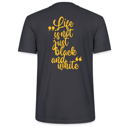 LiNBW. Unisex T-Shirt Premium Crew Yellow Edition Life is not just black and white - LiNBW.