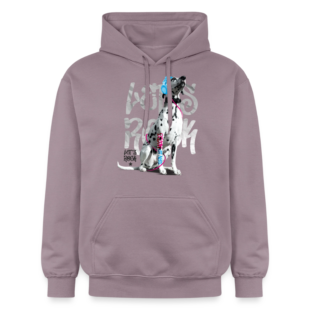Boa's Hoodie Let's Rock - Lilagrau 
