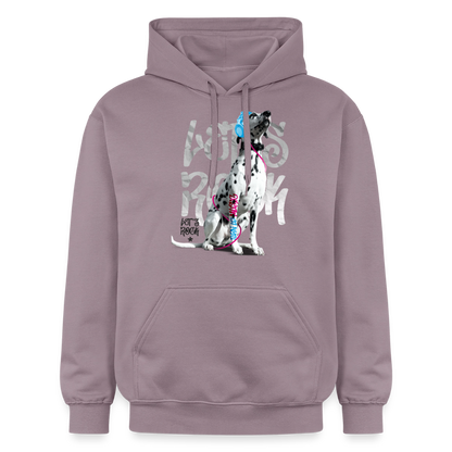 Boa's Hoodie Let's Rock - Lilagrau 